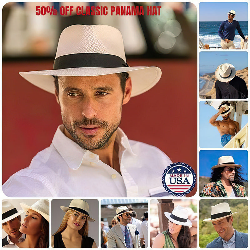 Handcrafted Panama Hat with UPF 50+ for Superior Sun Protection