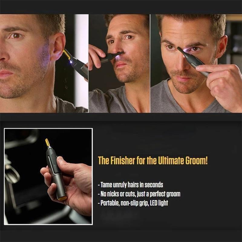 Ultra-Slim Precision Trimmer with Micro-Oscillating Blades