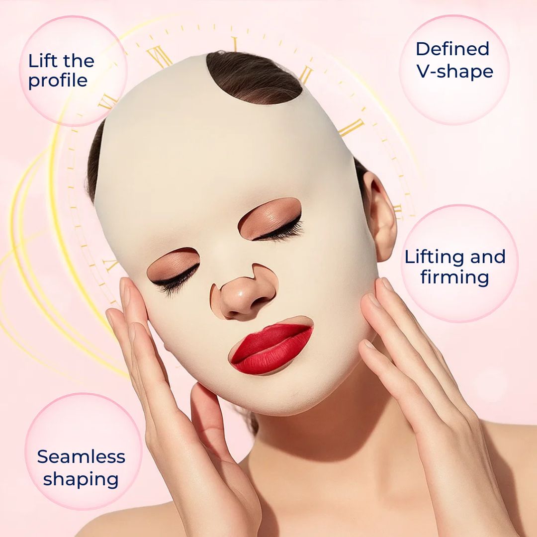 Anti-Wrinkle Face Lift Mask with Ergonomic Compression for Overnight Firming
