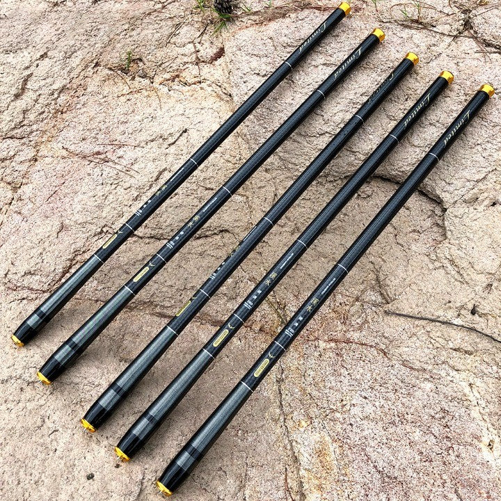 Ultra-Light Carbon Fiber Telescopic Fishing Rod