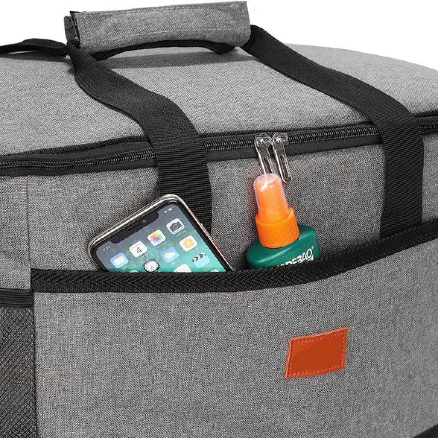 33L Waterproof Insulated Cooler Bag for Outdoor Adventures