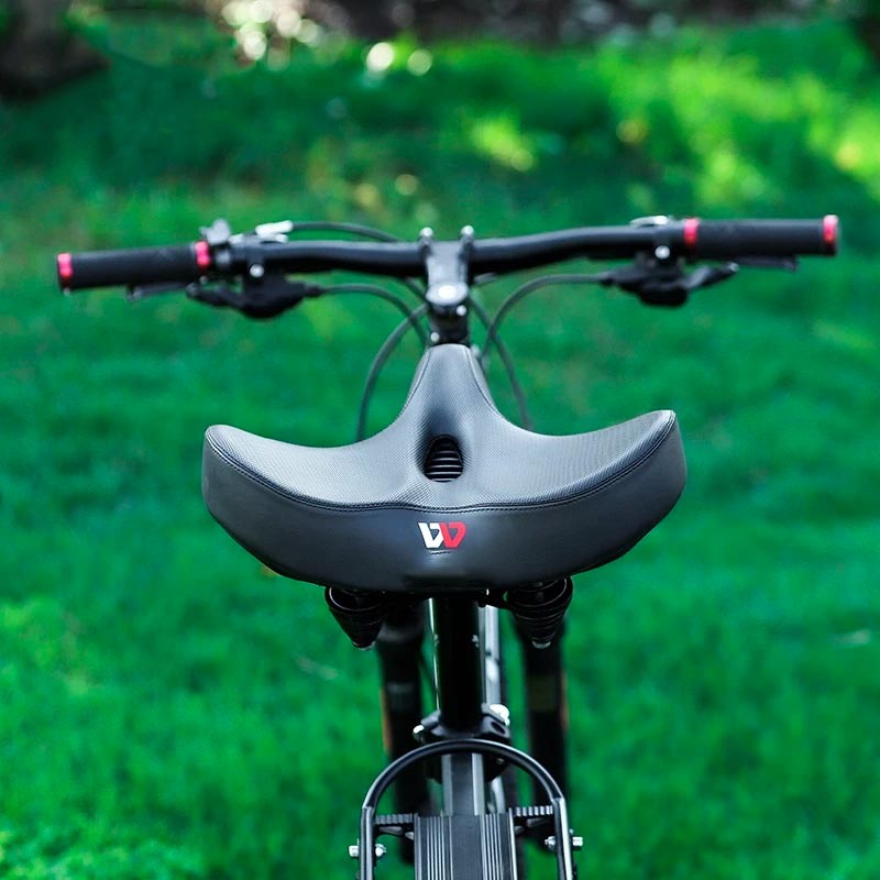 Extra Wide Ergonomic Bike Seat - Breathable and Comfortable Saddle