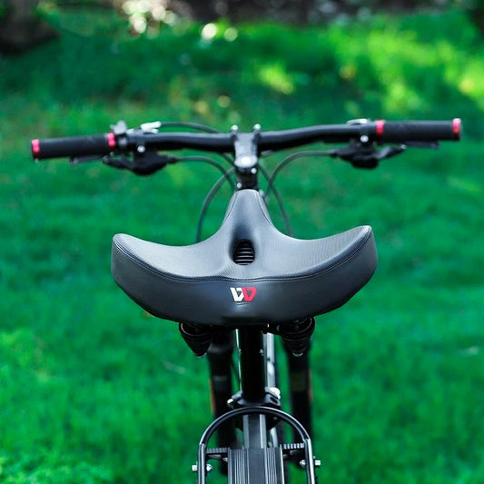 Extra Wide Ergonomic Bike Seat - Breathable and Comfortable Saddle