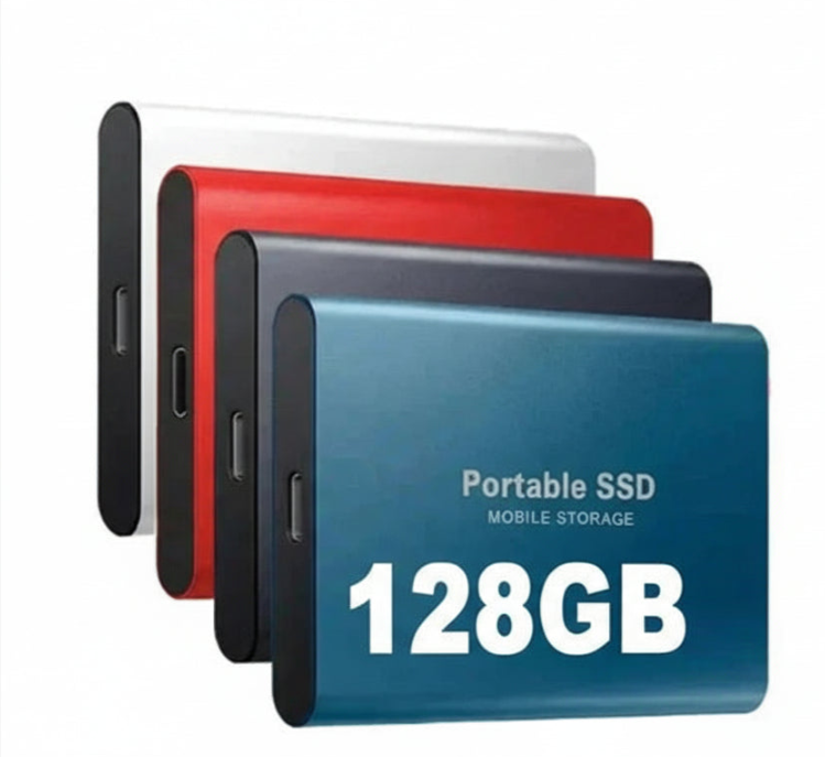 Compact High-Speed Portable SSD with USB-C Connectivity