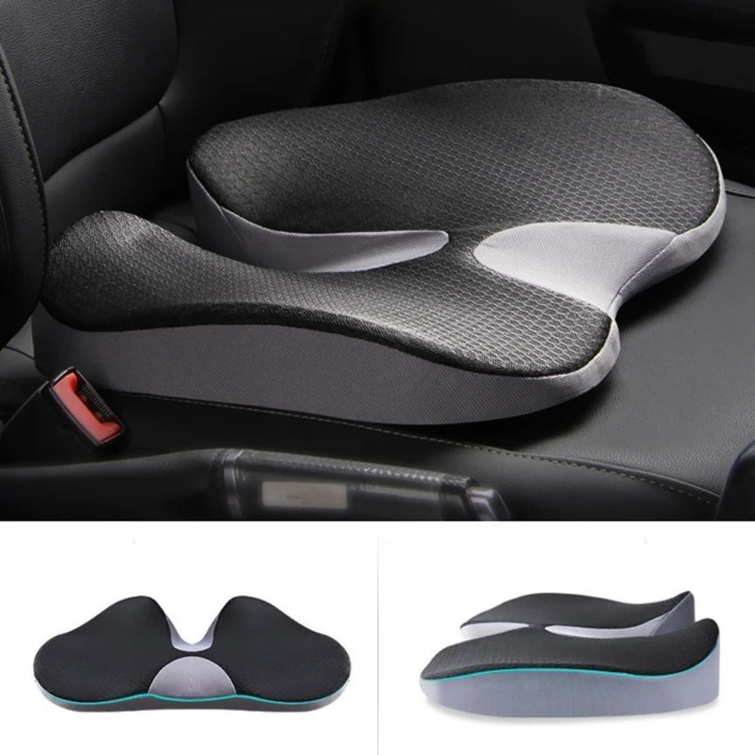 Orthopedic Car Seat Pad – Anti-Slip Cushion for Enhanced Comfort and Support