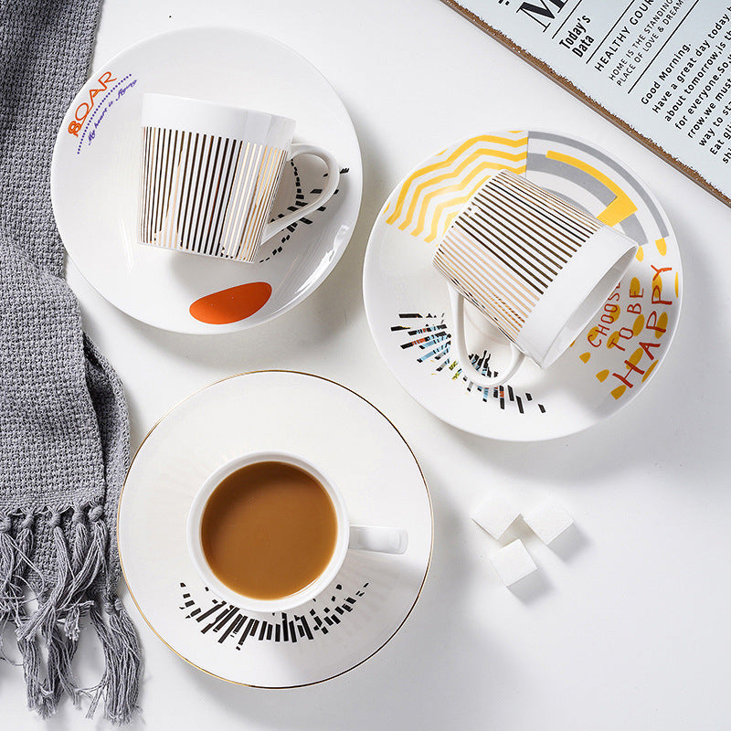Dynamic Reflection Coffee Mug with Creative Mirror Effect
