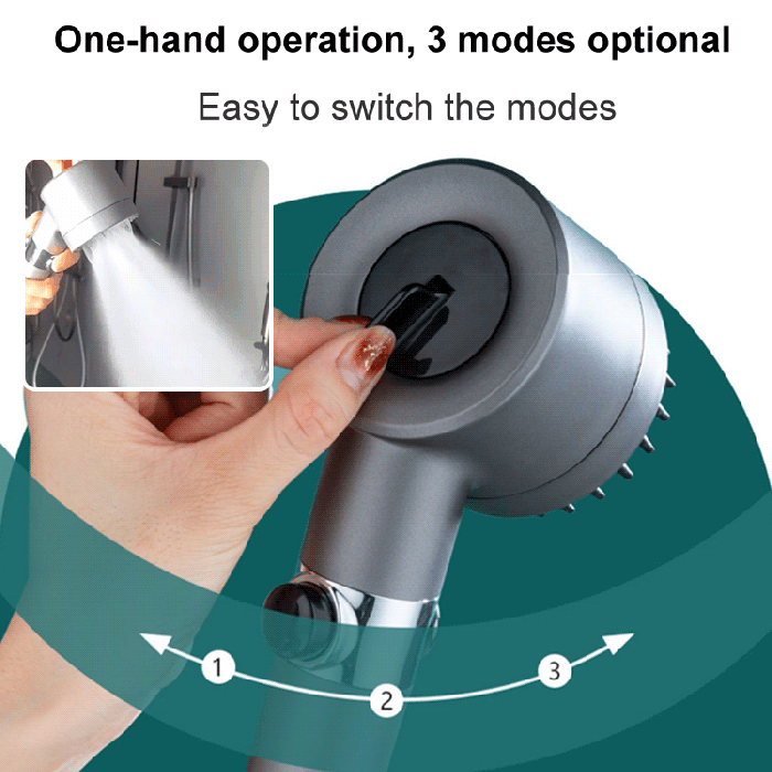 High-Pressure Showerhead for Luxurious Spa-Like Experience