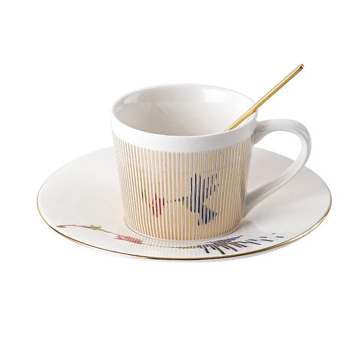 Dynamic Reflection Coffee Mug with Creative Mirror Effect