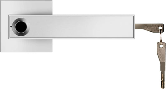 Smart Fingerprint Door Lock with Key Access & 30 User Capacity
