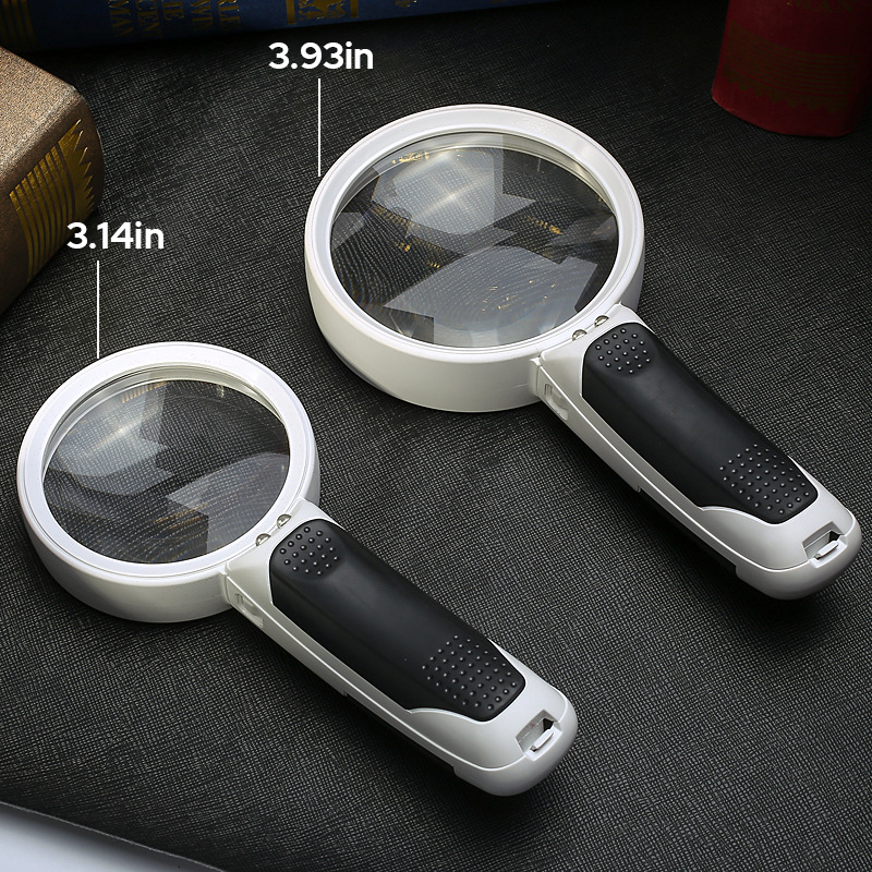 20X Optical Magnifier with LED Illumination
