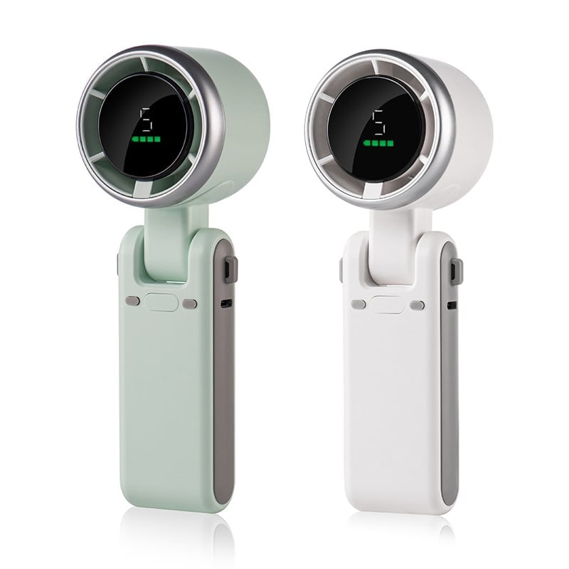 Portable High-Speed Folding Turbine Fan for Travel
