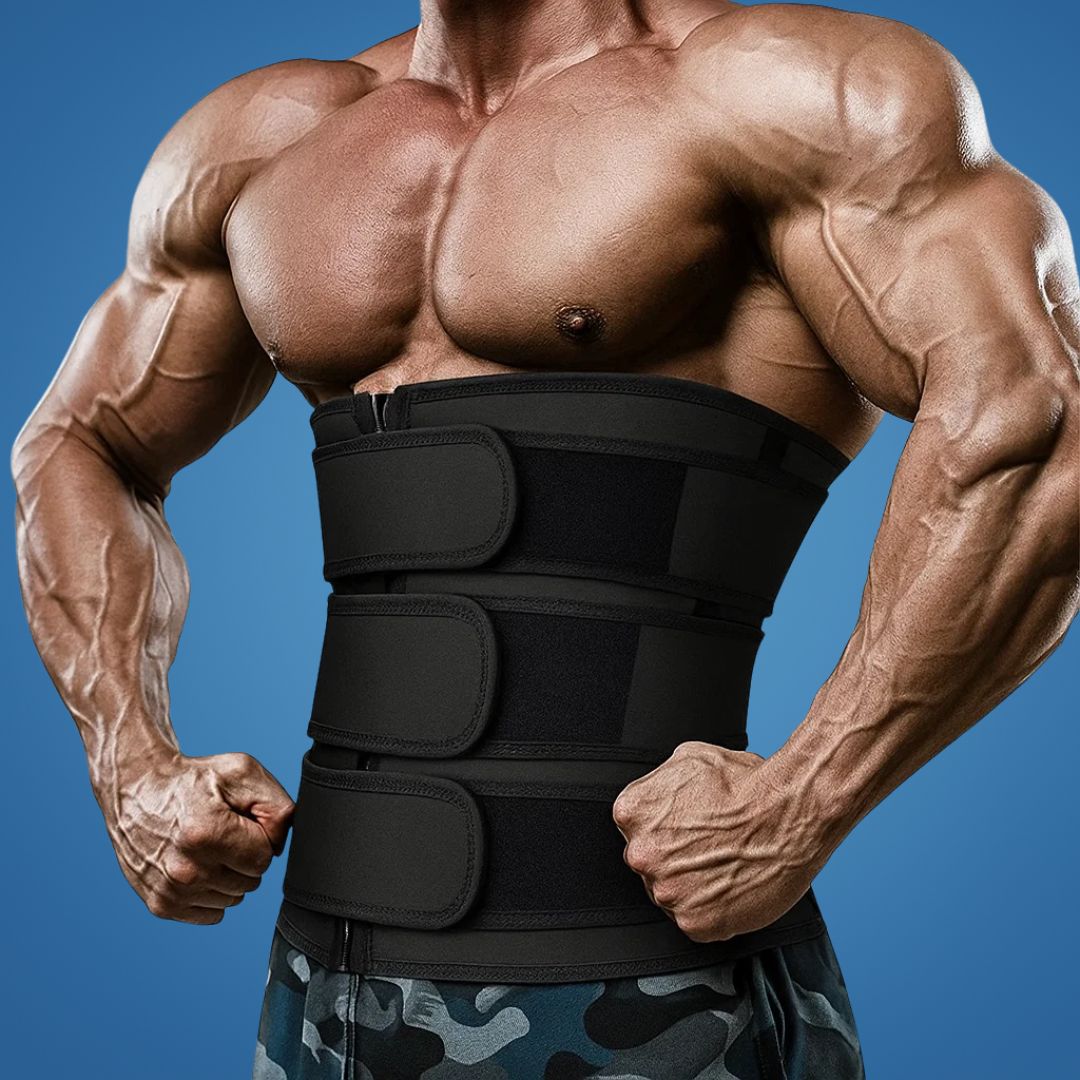 Triple Compression Neoprene Waist Trainer Belt – Ideal for Workout & Postpartum