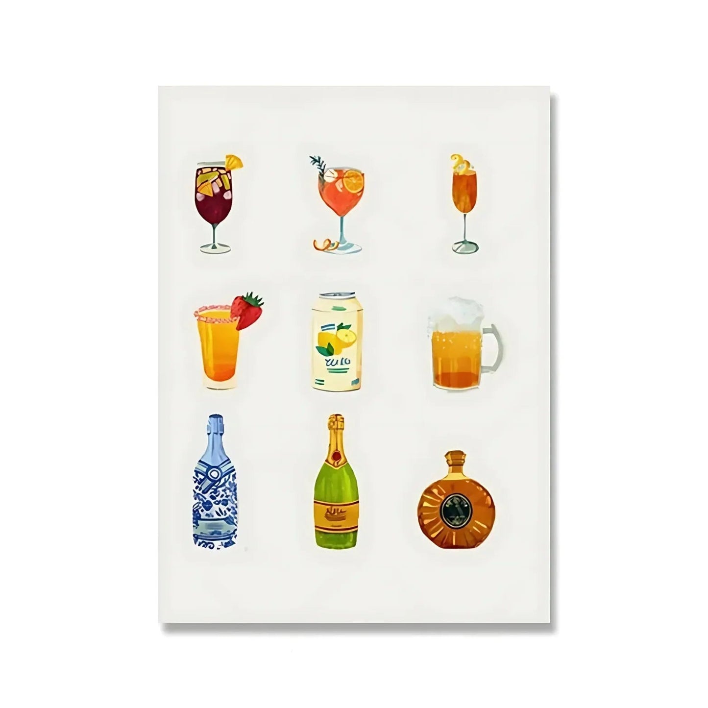Roseo to Cocktails Livine Prints