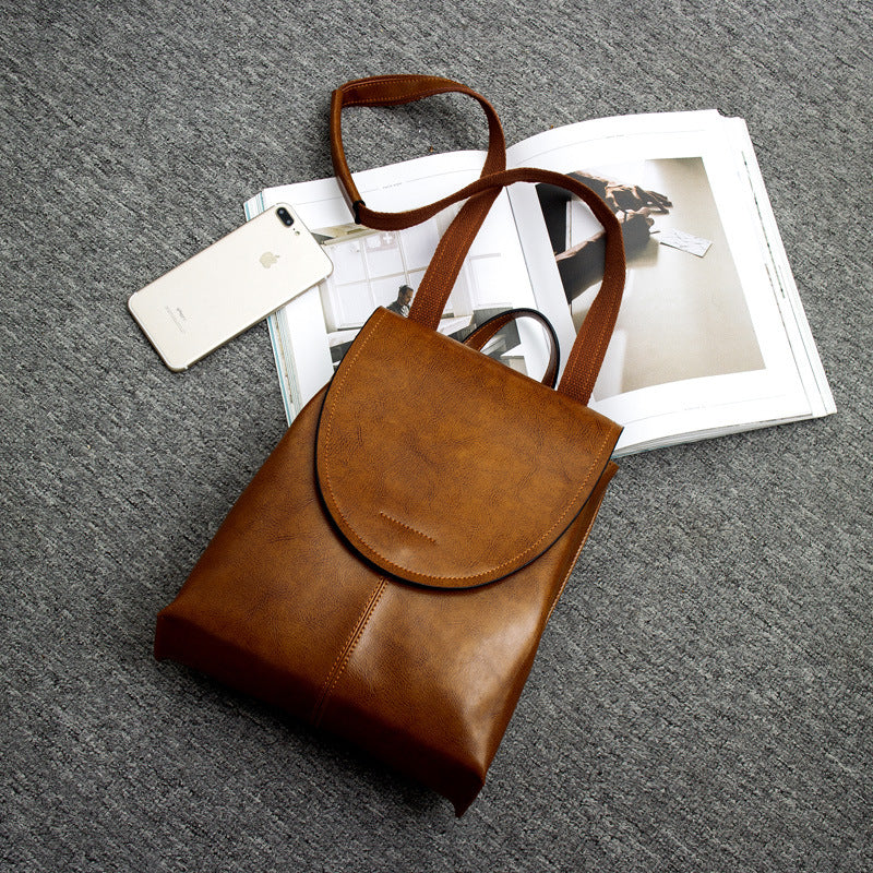 Trendy Women's Leather Backpack – Stylish, Versatile, and Eco-Friendly Design