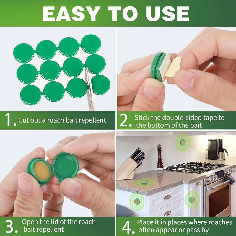 Child and Pet Friendly Cockroach Bait Discs