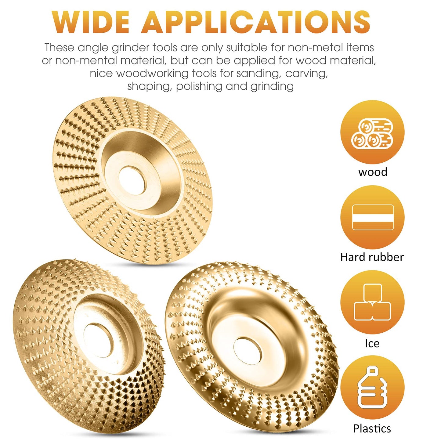 Tungsten Carbide Woodwork Grinding Disc