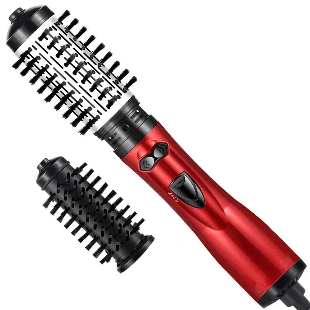 3-in-1 Rotating Hair Dryer & Styler with Temperature Control for Easy Waves