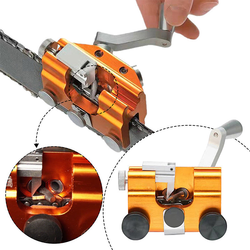 Chainsaw Chain Sharpening Tool for Enhanced Efficiency