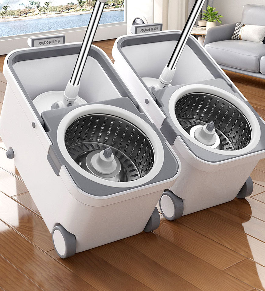 360° Rotating Mop & Bucket Set with Self-Wringing System F63