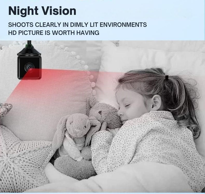 1080P Wireless WiFi Security Camera | Weatherproof, App-Controlled for Indoor/Outdoor Use
