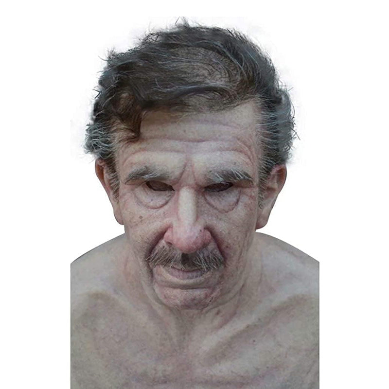 Realistic Full-Face Latex Mask for Halloween and Cosplay