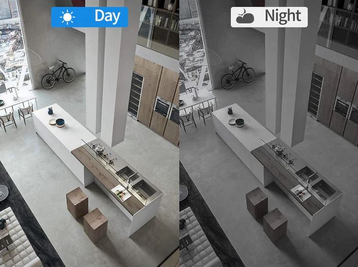 Compact Night Vision WiFi Security Camera for Home Surveillance