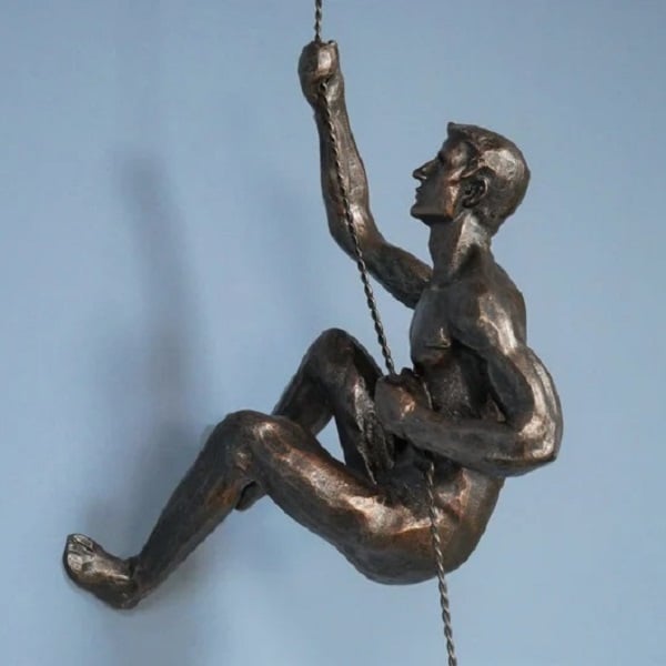 Climber Wall Art Statue