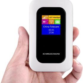 Portable 5G Wi-Fi Router | High-Speed, Secure Internet for Home & Travel