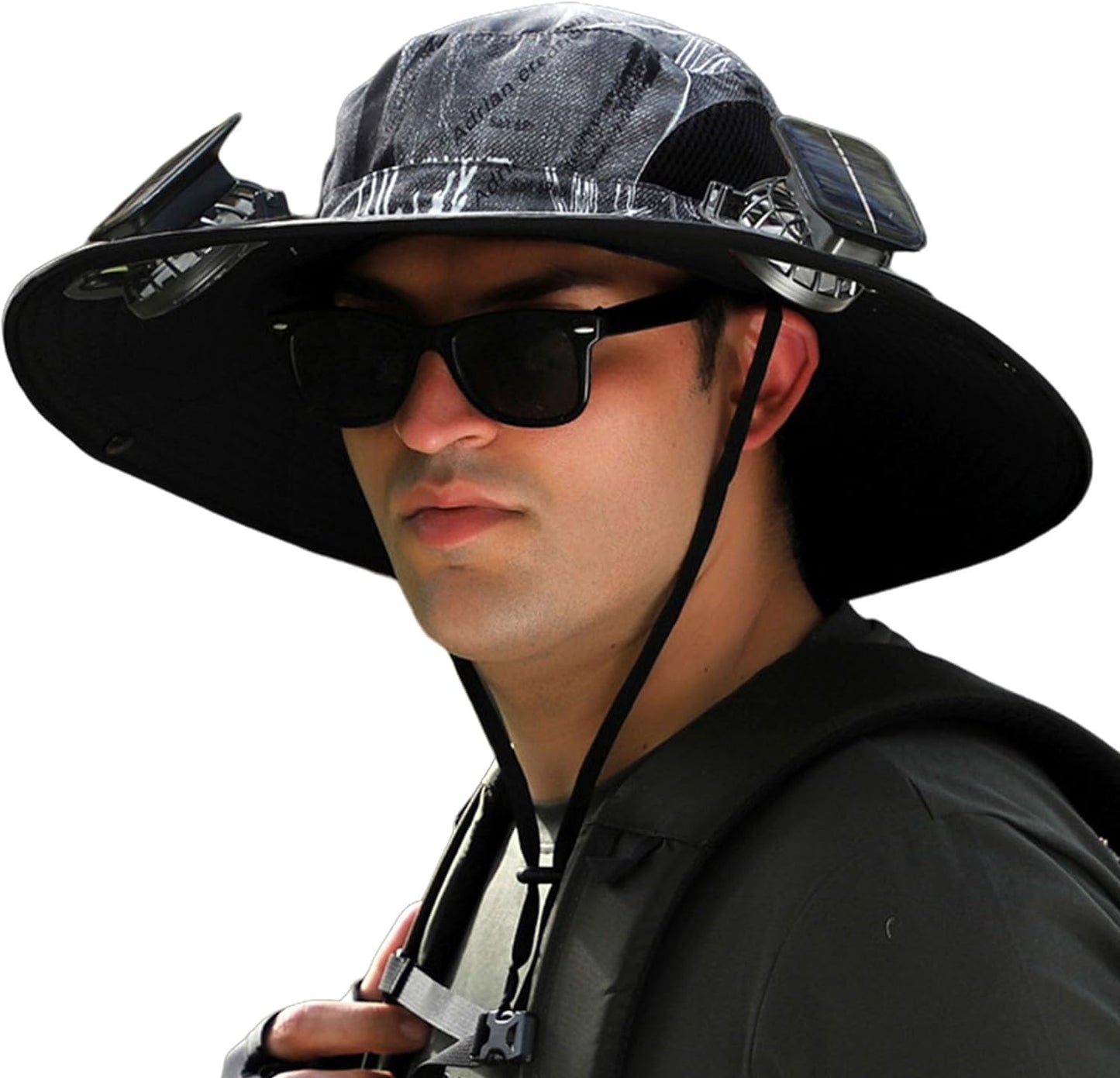 SolarBreeze Instant Cooling Hat with Solar Fan