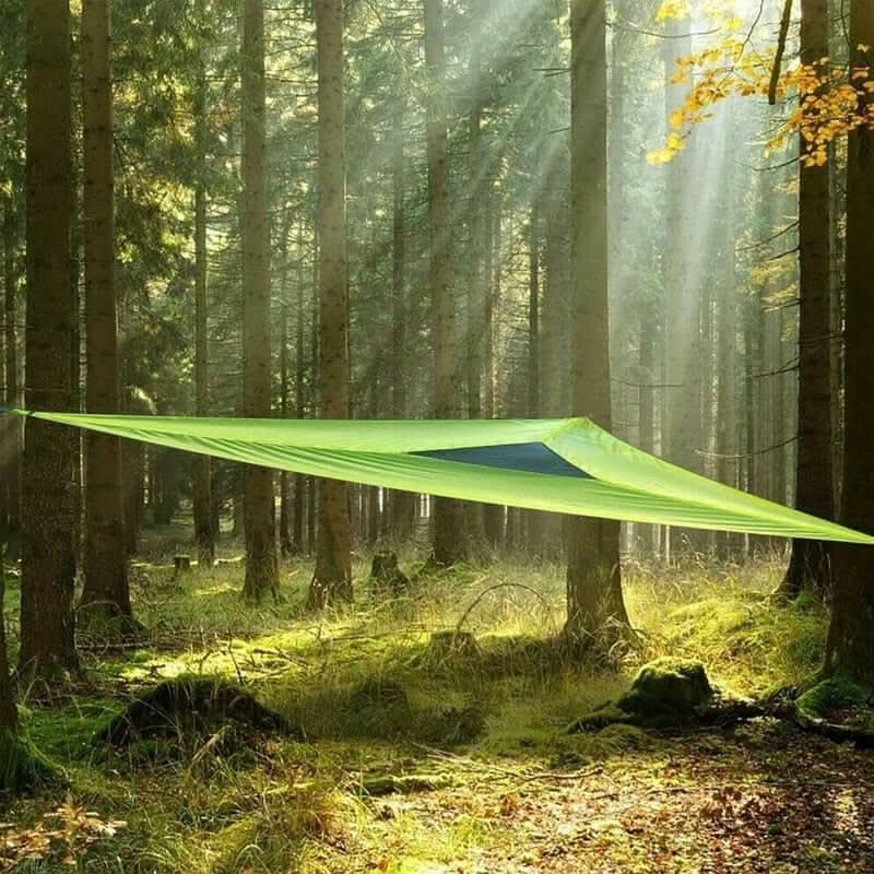 Multi-Person Camping Hammock with Secure 3-Point Anchor System