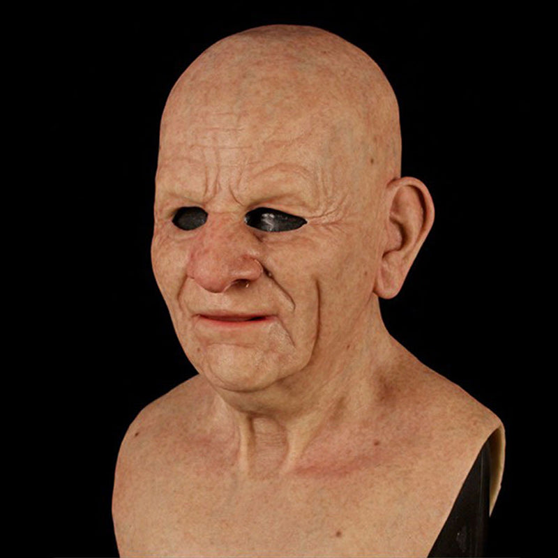 Realistic Full-Face Latex Mask for Halloween and Cosplay
