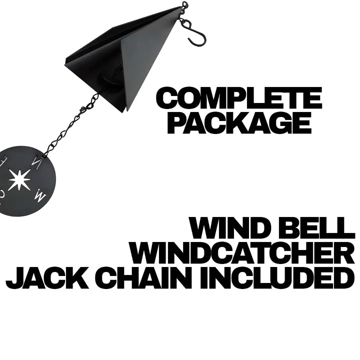 Door County Nautical Wind Bell with Compass Windcatcher