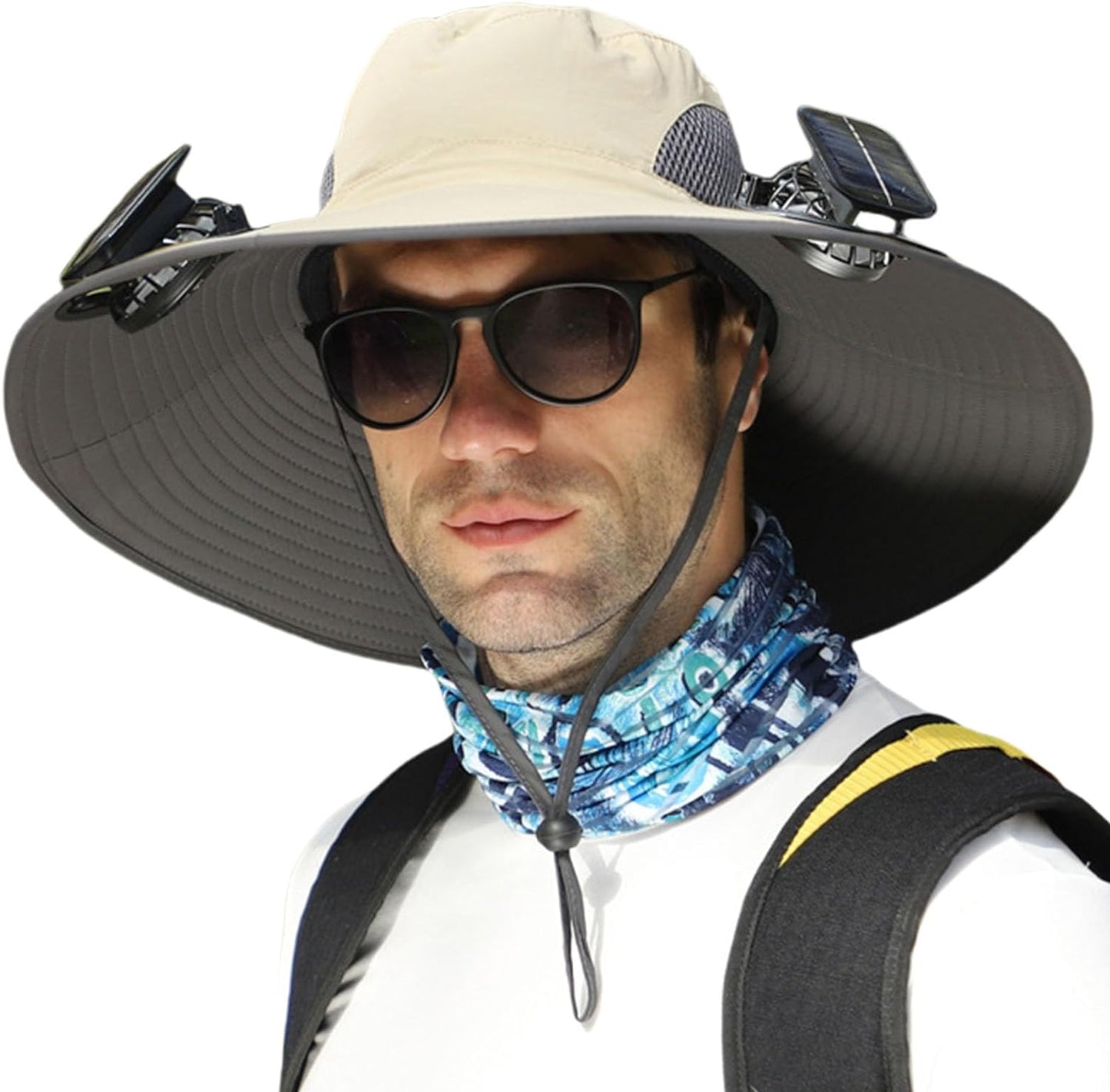 SolarBreeze Instant Cooling Hat with Solar Fan
