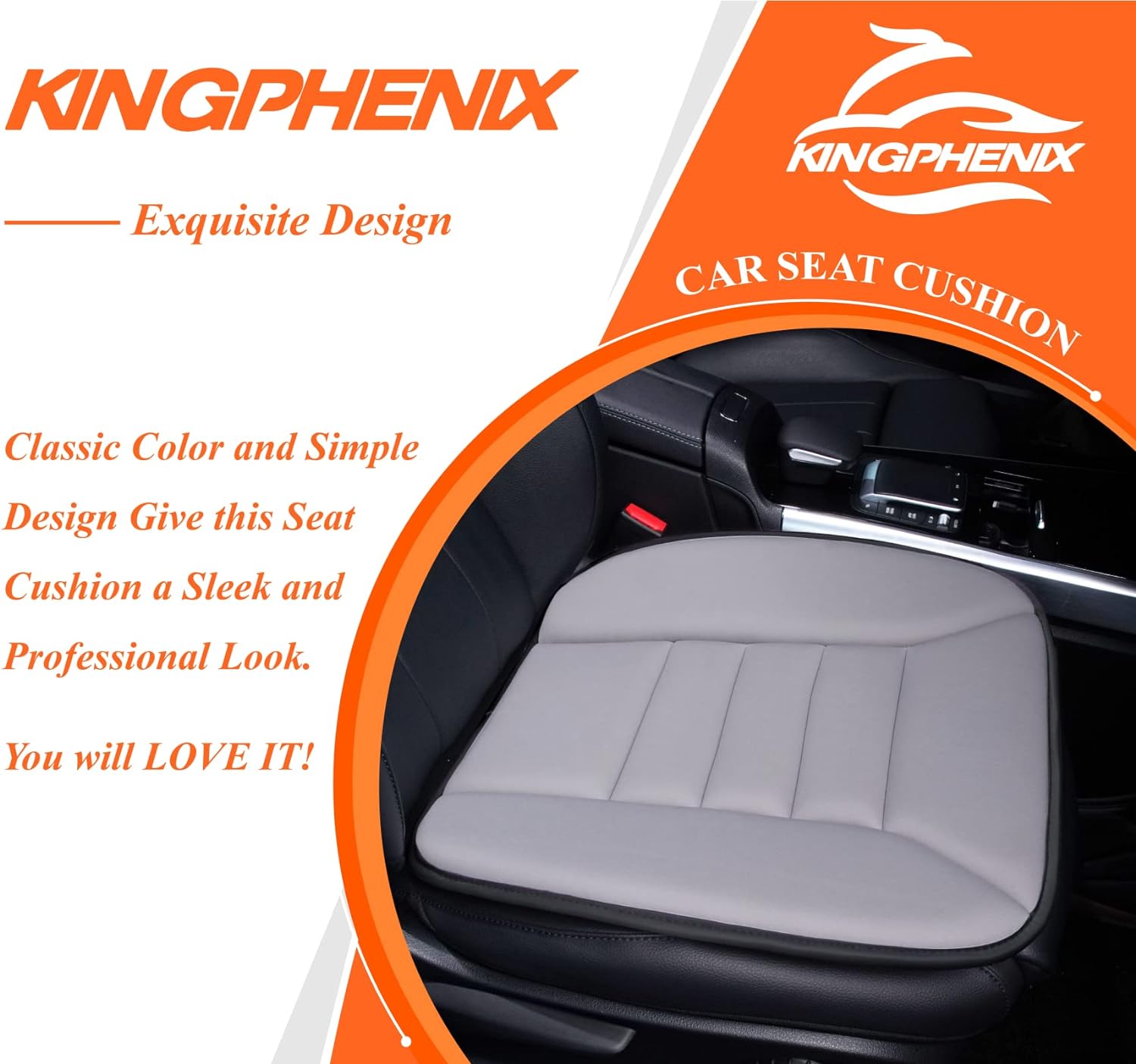 Memory Foam Car Seat Cushion for Enhanced Comfort