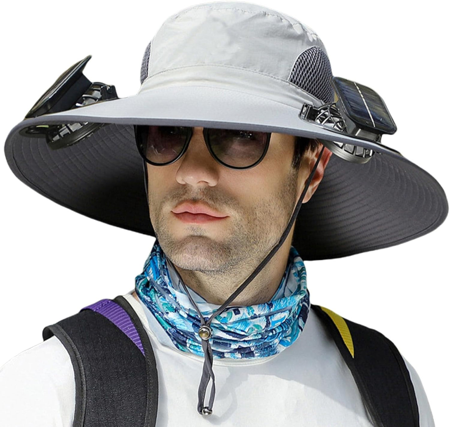 SolarBreeze Instant Cooling Hat with Solar Fan