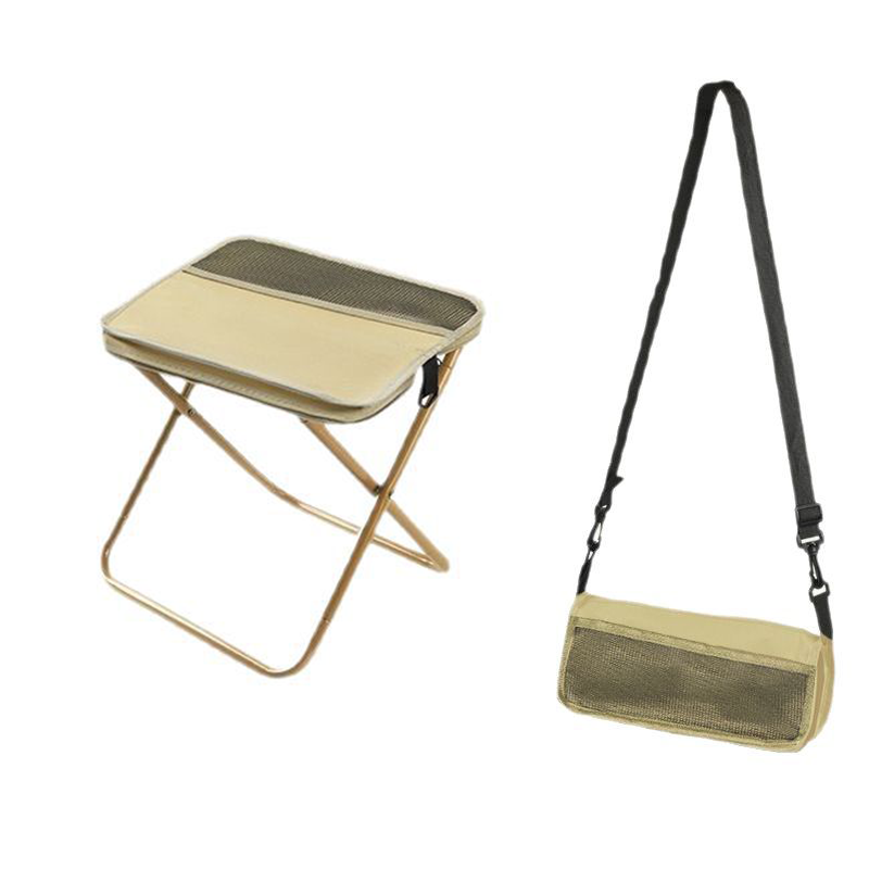 Portable Backpack with Integrated Folding Seat
