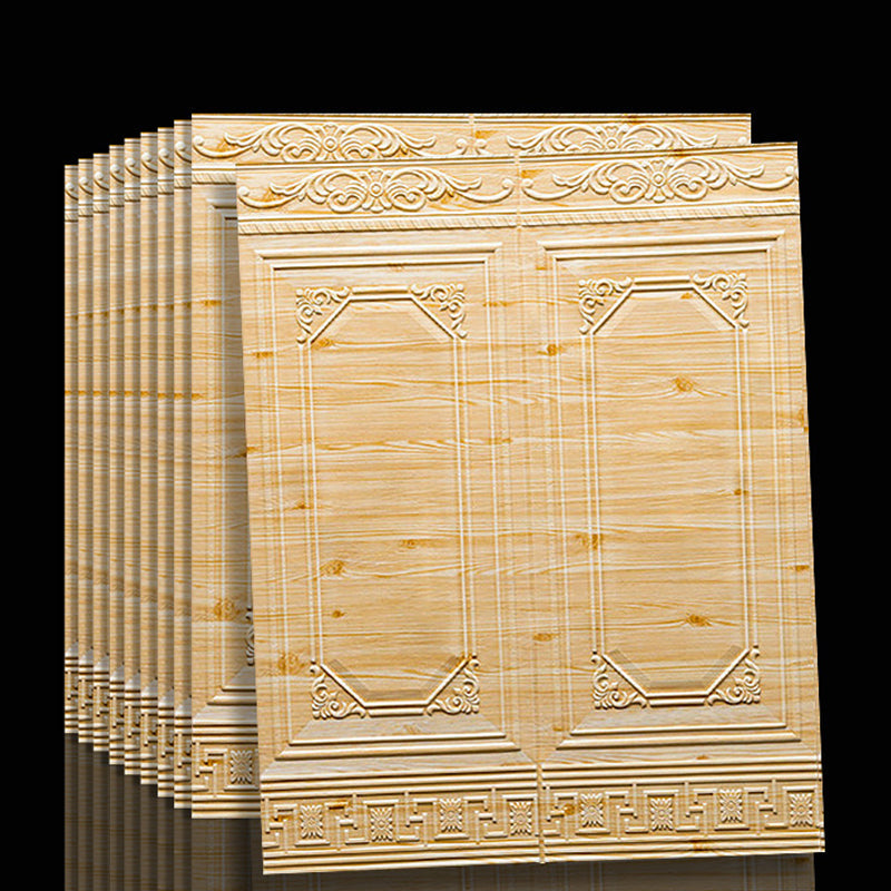 Contemporary Peel and Stick Waterproof Wall Panels for Interiors