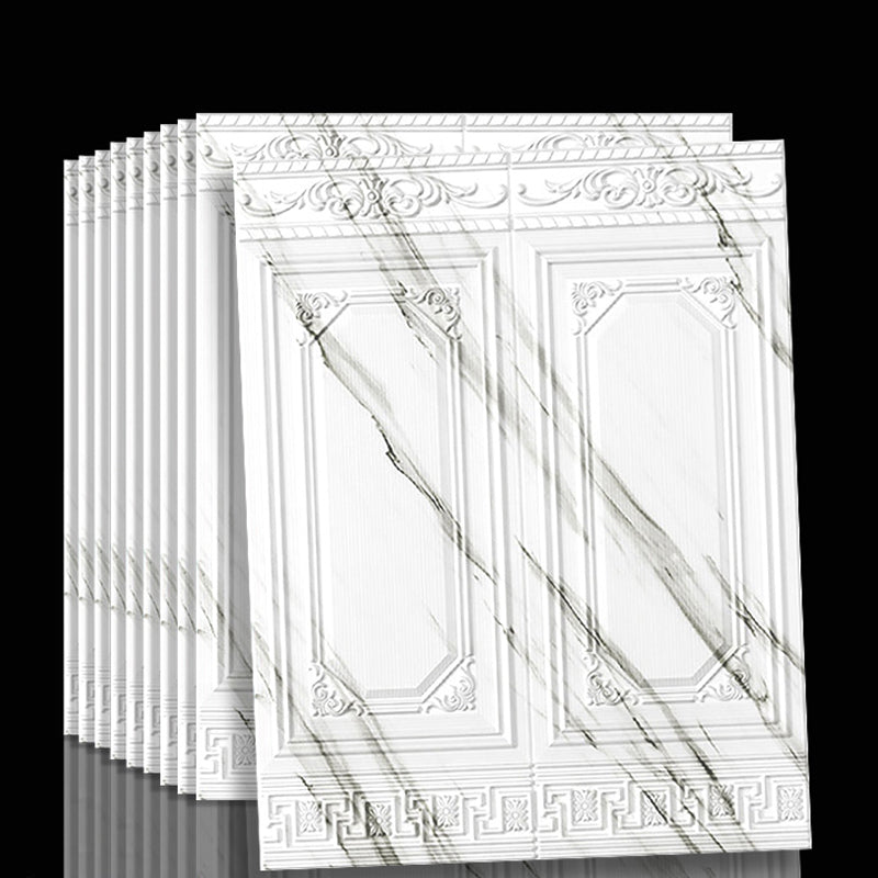 Contemporary Peel and Stick Waterproof Wall Panels for Interiors