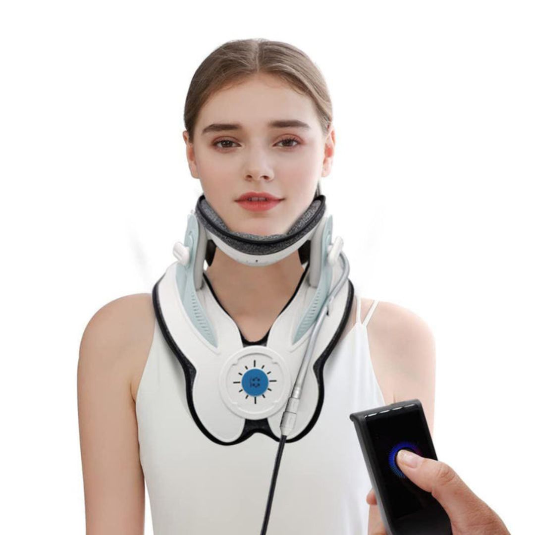 Adjustable Neck Traction Device for Cervical Pain and Tension Relief