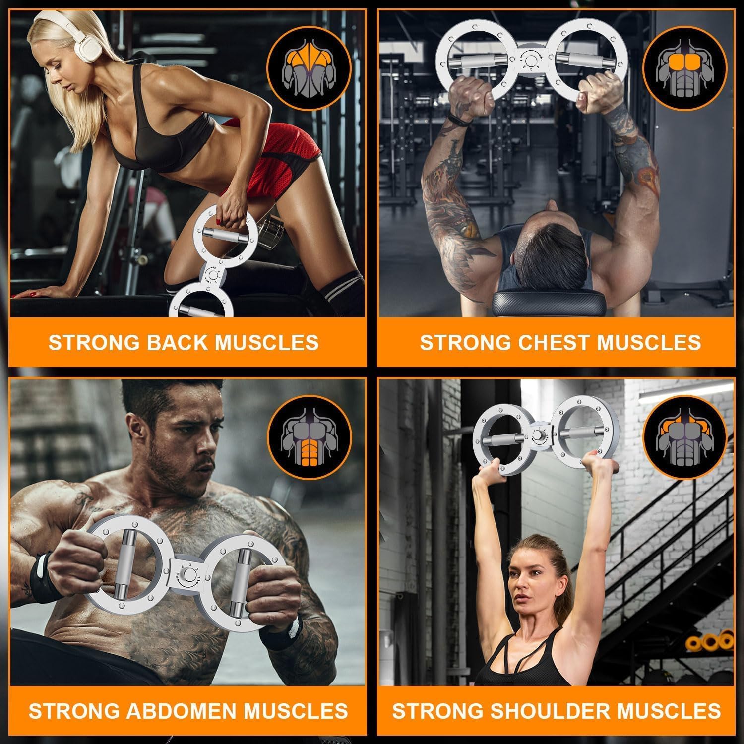Adjustable Resistance Arm Exerciser with 360° Motion for Upper Body Fitness
