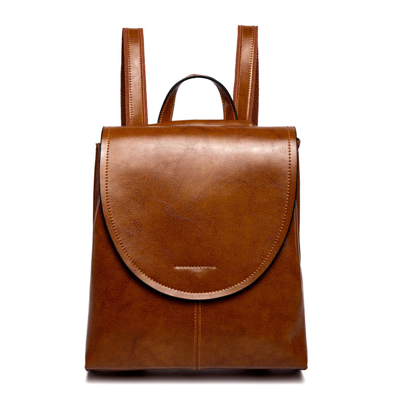 Trendy Women's Leather Backpack – Stylish, Versatile, and Eco-Friendly Design