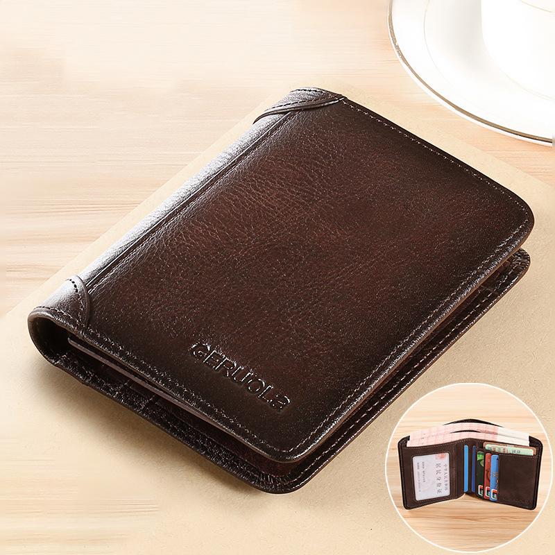 Men's Anti-Theft RFID Blocking Wallet