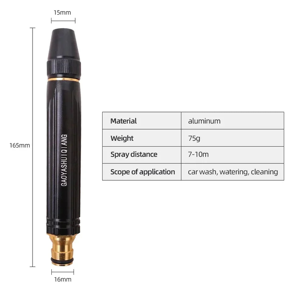 High Pressure Water Gun Hose Nozzle