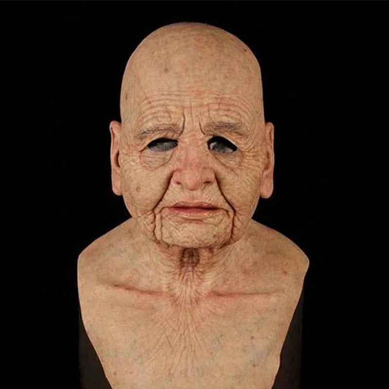Realistic Full-Face Latex Mask for Halloween and Cosplay