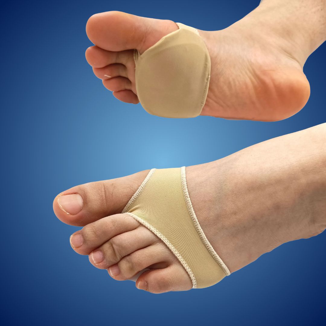 Gel Cushioned Foot Pads for Metatarsalgia and Morton’s Neuroma Relief