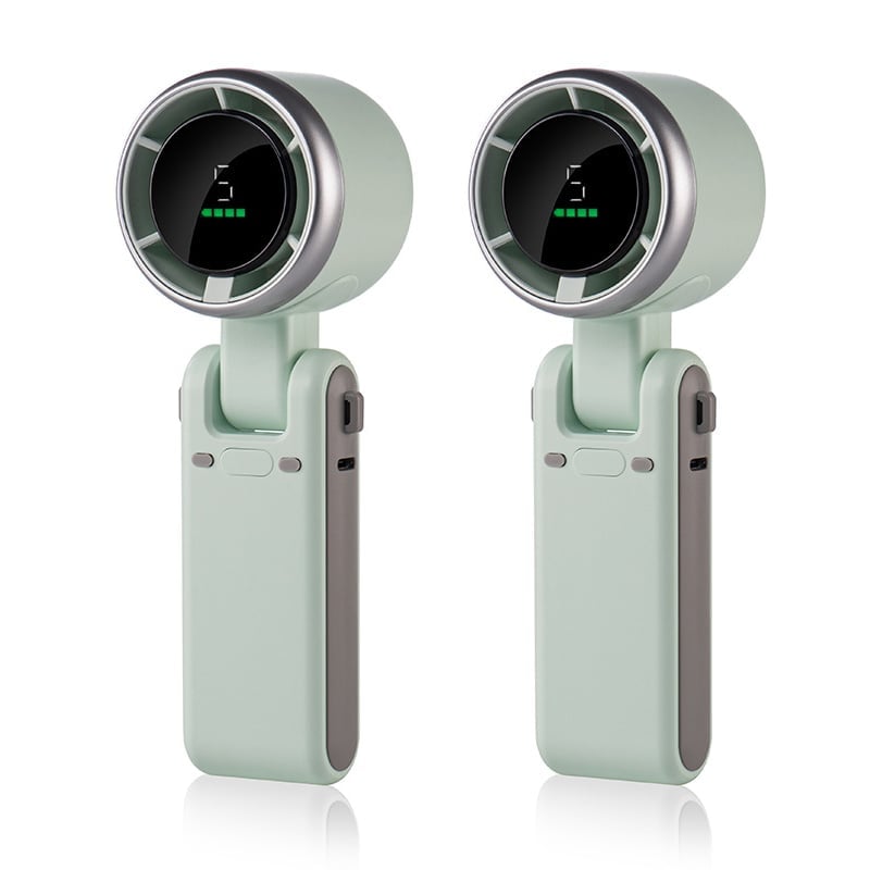 Portable High-Speed Folding Turbine Fan for Travel