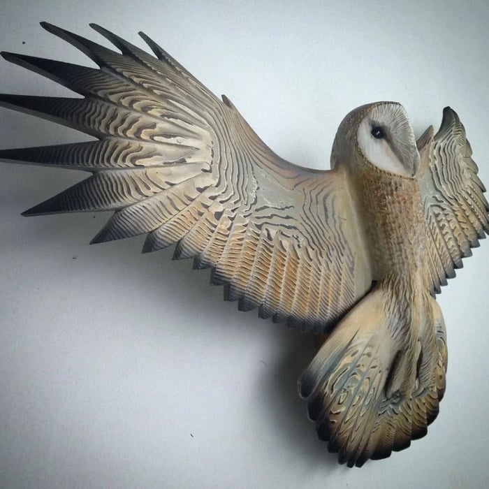 Majestic Owl Wooden Wall Art - Rustic Home Decor