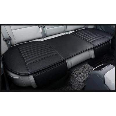 Leather Bamboo Charcoal Car Seat Cushion - Odor Absorbing, All-Season Use