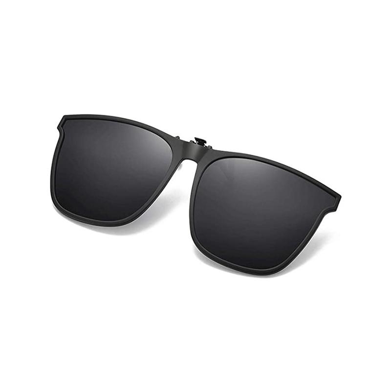 Polarized Clip-On Flip-Up Sunglasses for Enhanced Vision