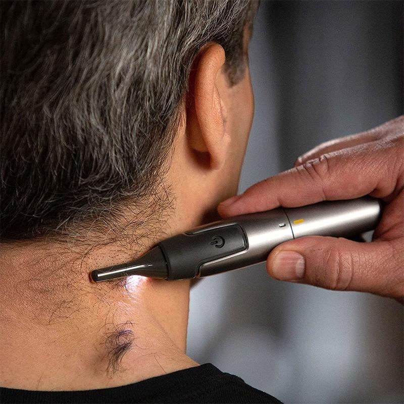 Ultra-Slim Precision Trimmer with Micro-Oscillating Blades